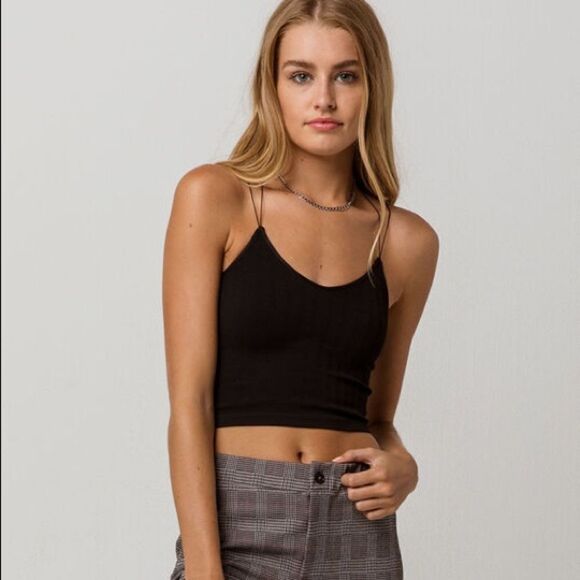 ✨ Gaze DOUBLE STRAP BASIC CROP TOP✨ - Picture 5 of 7